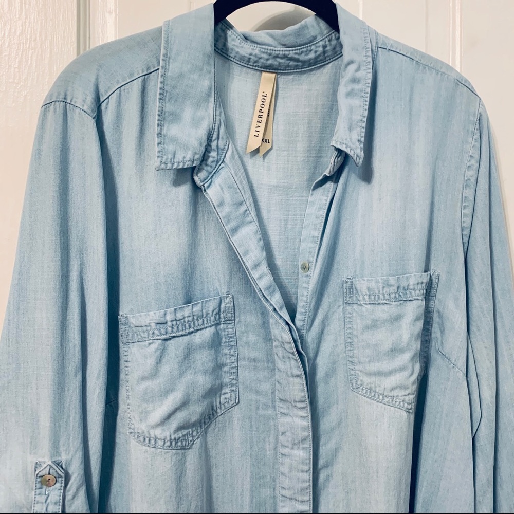 Liverpool | Chambray Tunic